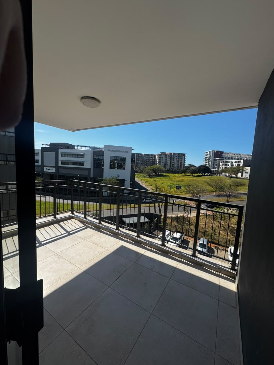 Full-size balcony looking out over Umhlanga Ridge